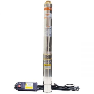 Ruris  Aqua 1090 - Pompa submersibila de mare adancime 1100 W 100 m 66.6 l/min 4 inch monofazata