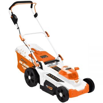 Ruris  RXI4344e - Masina de tuns iarba fara acumulatori si incarcator Li-Ion 20 V - Ah 43 cm 50 l