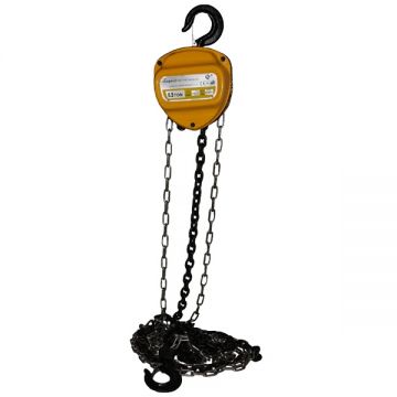 Stager  HS-C-0.5T - Palan manual 3 m 500 kg frana automata cu clichet de siguranta