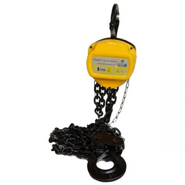 Stager  HS-C-5T - Palan manual 3 m 5000 kg frana automata cu clichet de siguranta