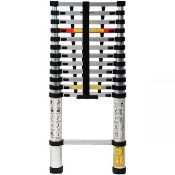 Vorel  17702 - Scara constructii telescopica 3.8 m 150  kg 13  trepte tronson