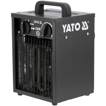 Yato  YT-99690 - Aeroterma electrica 2 kW 430 m3/h 2 trepte calorice monofazata