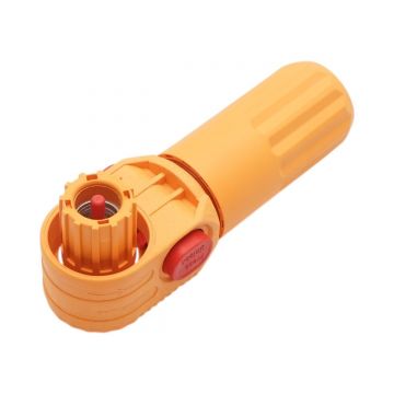 Conector baterie mama portocaliu 1500V/350A pentru cablu cupru 95mm² IP68 , Cod: DISTU35, Leader
