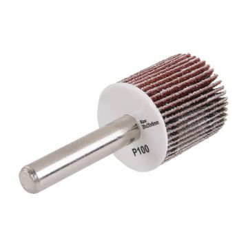 Disc abraziv cu disc cu clapetă 20 x 20 x 6 mm / P100