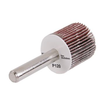 Disc abraziv cu disc cu clapetă 20 x 20 x 6 mm / P120