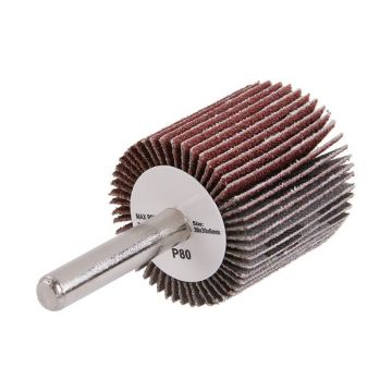 Disc abraziv cu disc cu clapetă 30 x 30 x 6 mm / P80