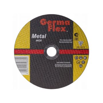 GERMAFLEX Disc de tăiere pentru metal 125 x 1,0 x 22,2 mm inox