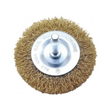 GERMAFLEX Perie rotundă filetată 75 mm oțel