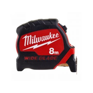 MILWAUKEE Bandă de măsurat 8 m x 33 mm lățime premium