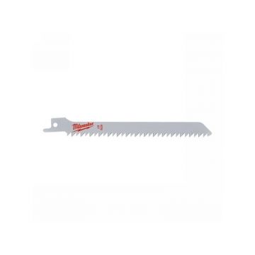 MILWAUKEE Pânză de ferăstrău sabie 150/4,2 mm HCS (lemn, plastic) (3 bucăți)