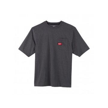 MILWAUKEE Tricou cu mânecă scurtă gri WTSSG-S