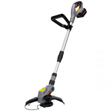 Sthor  78181 - Trimmer gazon cu 1 acumulator Li-Ion 20 V 2 Ah 250 mm cap cu fir