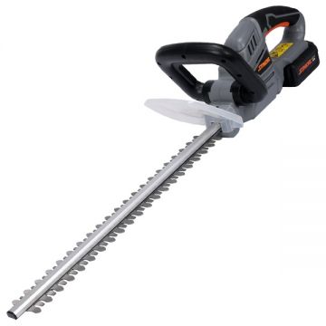 Sthor  78187 - Masina de tuns gard viu cu 1 acumulator Li-Ion 20 V 2 Ah 45 cm