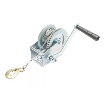Troliu manual, 450kg, cu cablu otel 4mm si lungime 8m, Cod: BK81342 Echivalență: DISFV88, Breckner Germany