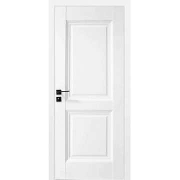 Usa interior, Arctic White, JYA 067, lemn & mdf, 80x200cm, alb mat, reversibila, KDoors