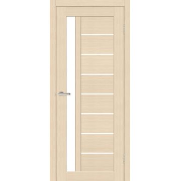 Usa interior, DECO 09 G Latte Oak, lemn & mdf, 60x200cm, soft brown, reversibila, KDoors
