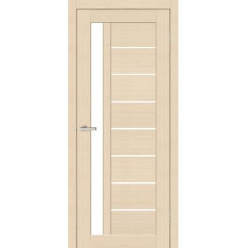 Usa interior, DECO 09 G Latte Oak, lemn & mdf, 70x200cm, soft brown, reversibila, KDoors