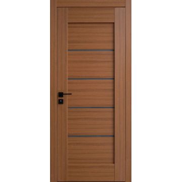 Usa interior, Golden Glow Teak, JYA 066, lemn & mdf, 60x200cm, stejar auriu, reversibila, KDoors