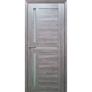 Usa interior, KD 1, lemn & mdf, 70x200cm, gri, stejar gri, reversibila, KDoors