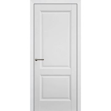 Usa interior, KD 14, lemn & mdf, 80x200cm, alb mat, reversibila, KDoors