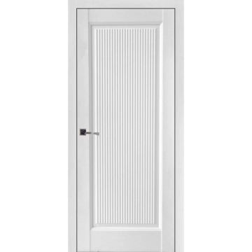 Usa interior, KD 17, lemn & mdf, 80x200cm, alb mat, reversibila, KDoors