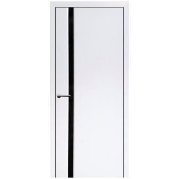 Usa interior, KD 19, lemn & mdf, 80x200cm, alb mat, reversibila, KDoors