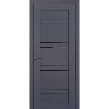 Usa interior, KD 3, lemn & mdf, 70x200cm, antracit mat, reversibila, KDoors