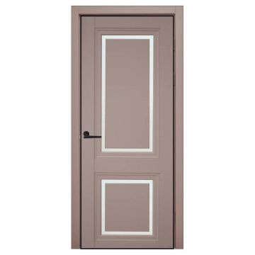 Usa interior, Lazio G, lemn & mdf, 60x200cm, cappucino mat, reversibila, Doors