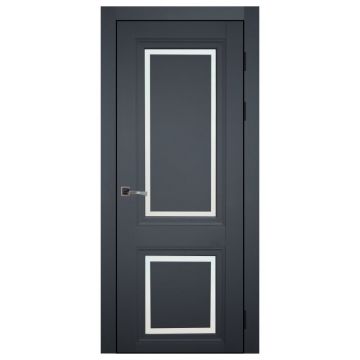 Usa interior, Lazio G, lemn & mdf, 70x200cm, antracit mat, reversibila, Doors