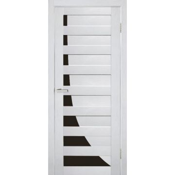 Usa interior, Paris BG Pearl Ash, lemn & mdf, 80x200cm, light grey, reversibila, KDoors