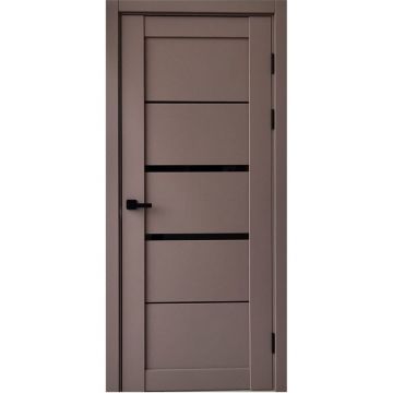Usa interior, R03BG, lemn & mdf, 60x200cm, cappucino mat, reversibila, Doors