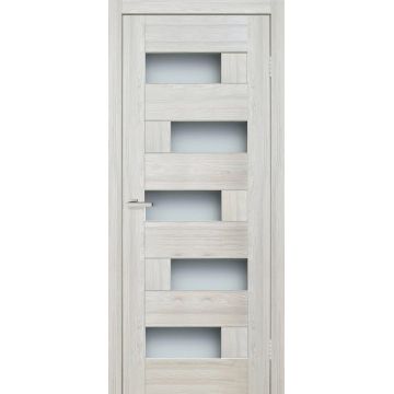 Usa interior, RINO 16 G Shalet Oak, lemn & mdf, 70x200cm, light grey, reversibila, KDoors