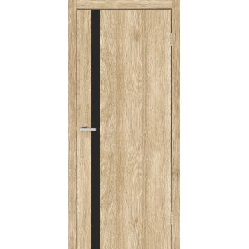Usa interior, Sienna Profile Oak BG CITY Savanna Oak, lemn & mdf, 70x200cm, light brown, reversibila, KDoors