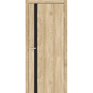 Usa interior, Sienna Profile Oak BG CITY Savanna Oak, lemn & mdf, 80x200cm, light brown, reversibila, KDoors