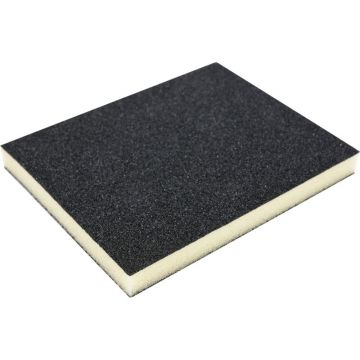 VOREL Burete de șlefuit 2 fețe 124 x 98 x 12 mm P80