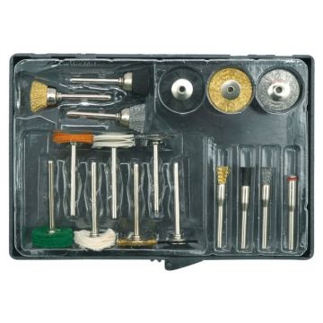 VOREL Tap mini set cap de șlefuire 17 bucăți