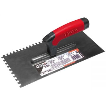 Yato  YT-5203 - Gletiera dintata 275x130 mm maner plastic