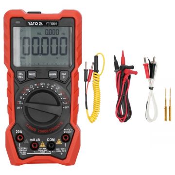 Yato  YT-730895 - Multimetru digital RMS afisaj LED
