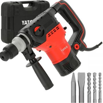 Yato  YT-82117 - Rotopercutor SDS-Plus 1500 W 6 J valiza plastic