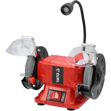 Yato  YT-822100 - Polizor de banc cu fir 150 W 125 mm