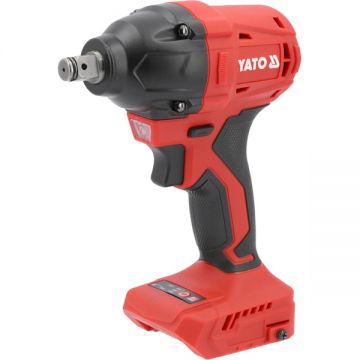 Yato  YT-827792 - Masina de insurubat cu impact fara acumulatori si incarcator Li-Ion 18 V - Ah patrat 1/2 inch 350 Nm M6-M21