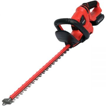 Yato  YT-828331 - Masina de tuns gard viu cu 1 acumulator Li-Ion 18 V 2 Ah 45 cm