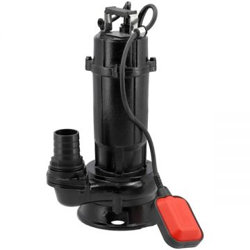 Yato  YT-85349 - Pompa submersibila de drenaj apa murdara 400 W 5 m 200 l/min carcasa fonta flotor tocator corpuri solide monofazata