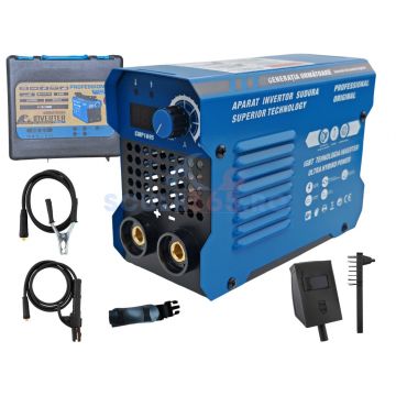 Aparat de sudura tip Invertor 494A, IN VALIZA, reglaj, afisaj digital, ventilat, 1.6-4mm, URAL MASH PROFESSIONAL CMP1695