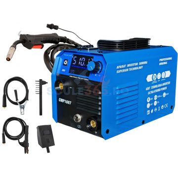 Aparat de sudura tip Invertor cu sarma 495A, MMA/MIG/MAG (TIG LIFT optional) afisaj digital, ventilat, URAL MASH IGBT TEHNOLOGY ULTRA HYBRID POWER, CMP1697