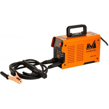 Aparat Invertor de Sudura cu Afisaj LED WMI 270, anti-stick, 4kg, 2.5-5mm, IP21S, Evotools 683149