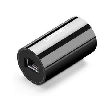 Cupla NW116 Pentru Cablu UTP RJ-45 (M) Anti Tunet Negru