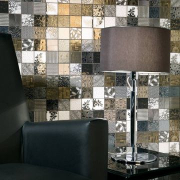 Mozaic Dune Tiffany Black 28.1x28.1 cm