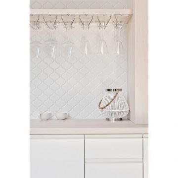 Mozaic Mini Arabesco White - Dunin, 27,6x25 cm