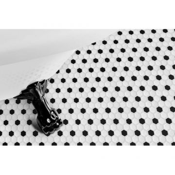 Mozaic Mini HEXAGON B&W Mix - Dunin, 30x26cm
